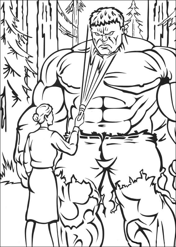 Hulk y Niña
