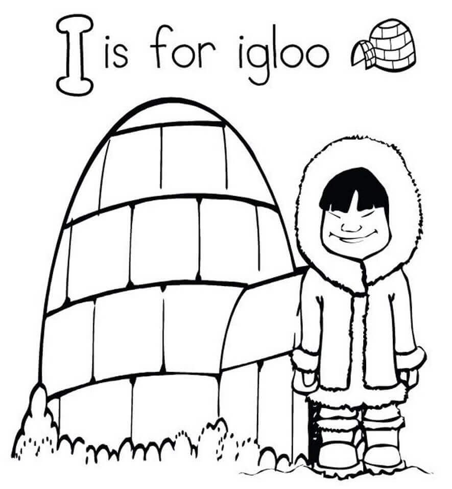Iglú Letra I