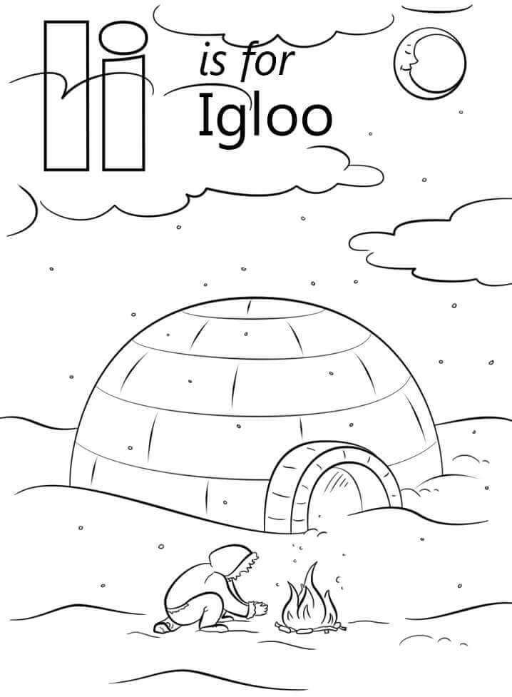 Iglú Letra I