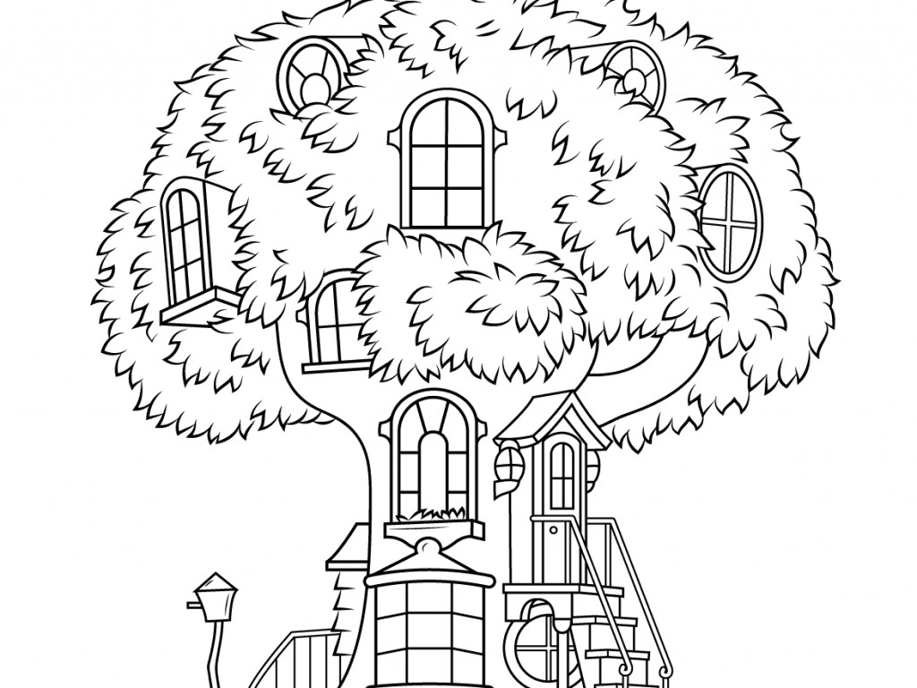 Impresionante Casa Del Árbol