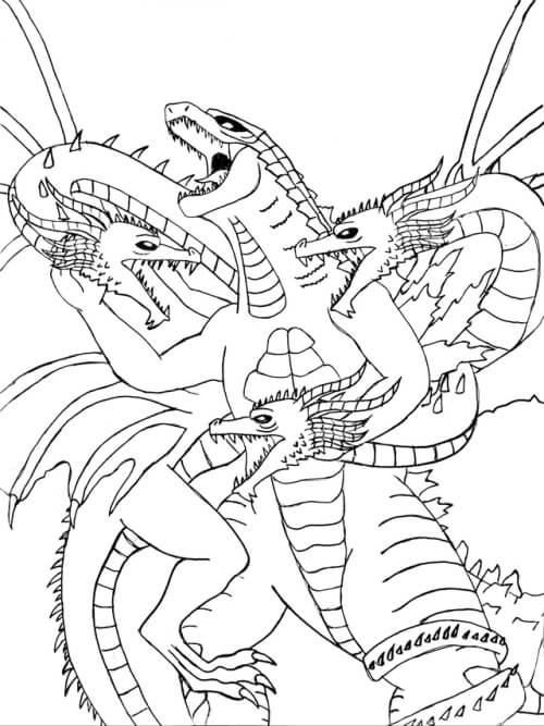 Impresionante Ghidorah