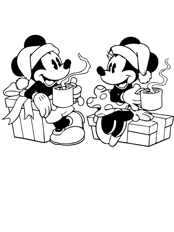 Imprimible Disney Navidad