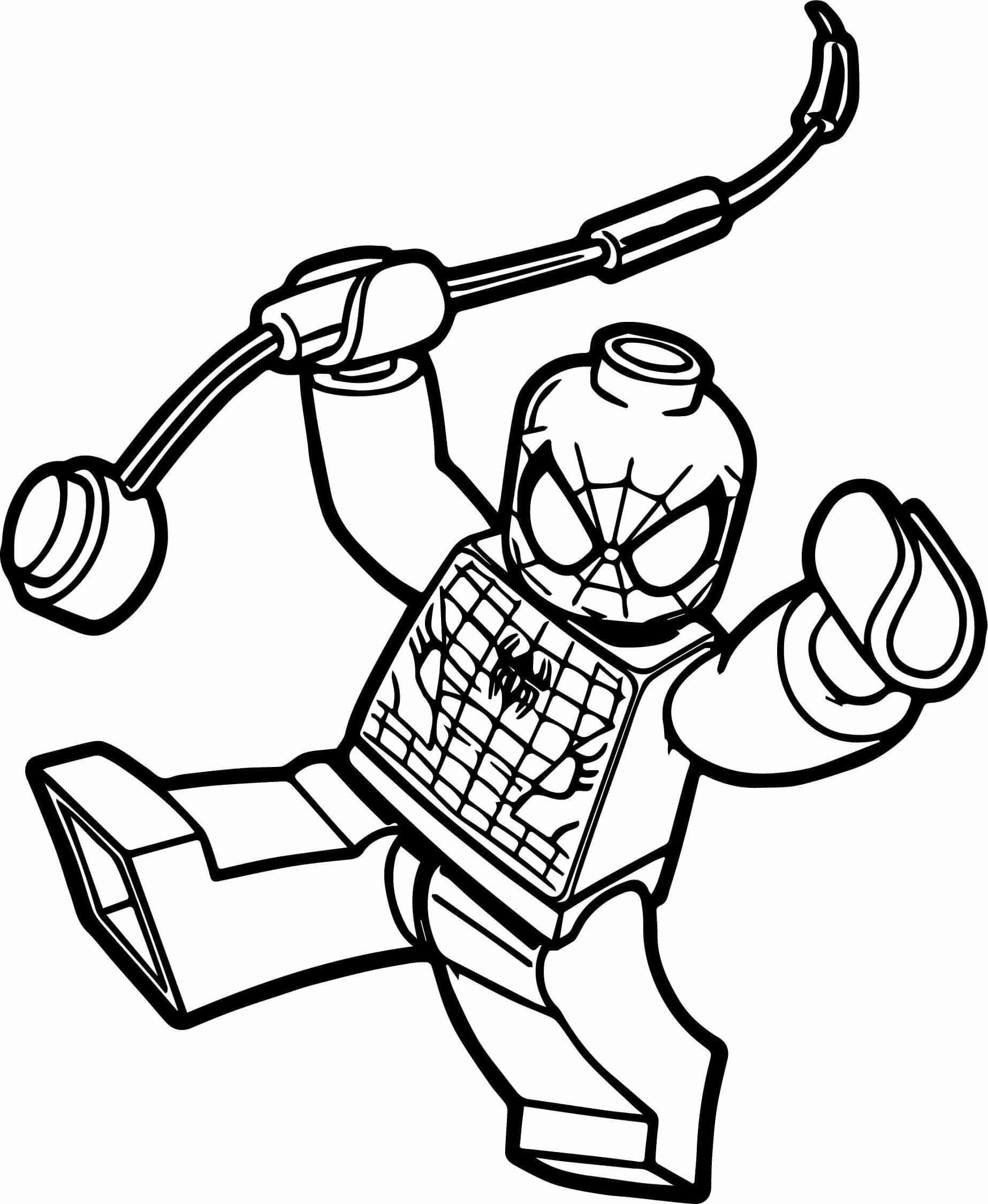 Increíble Lego Hombre Araña