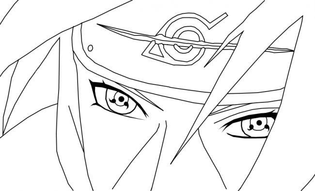 Itachi Con Sharingan
