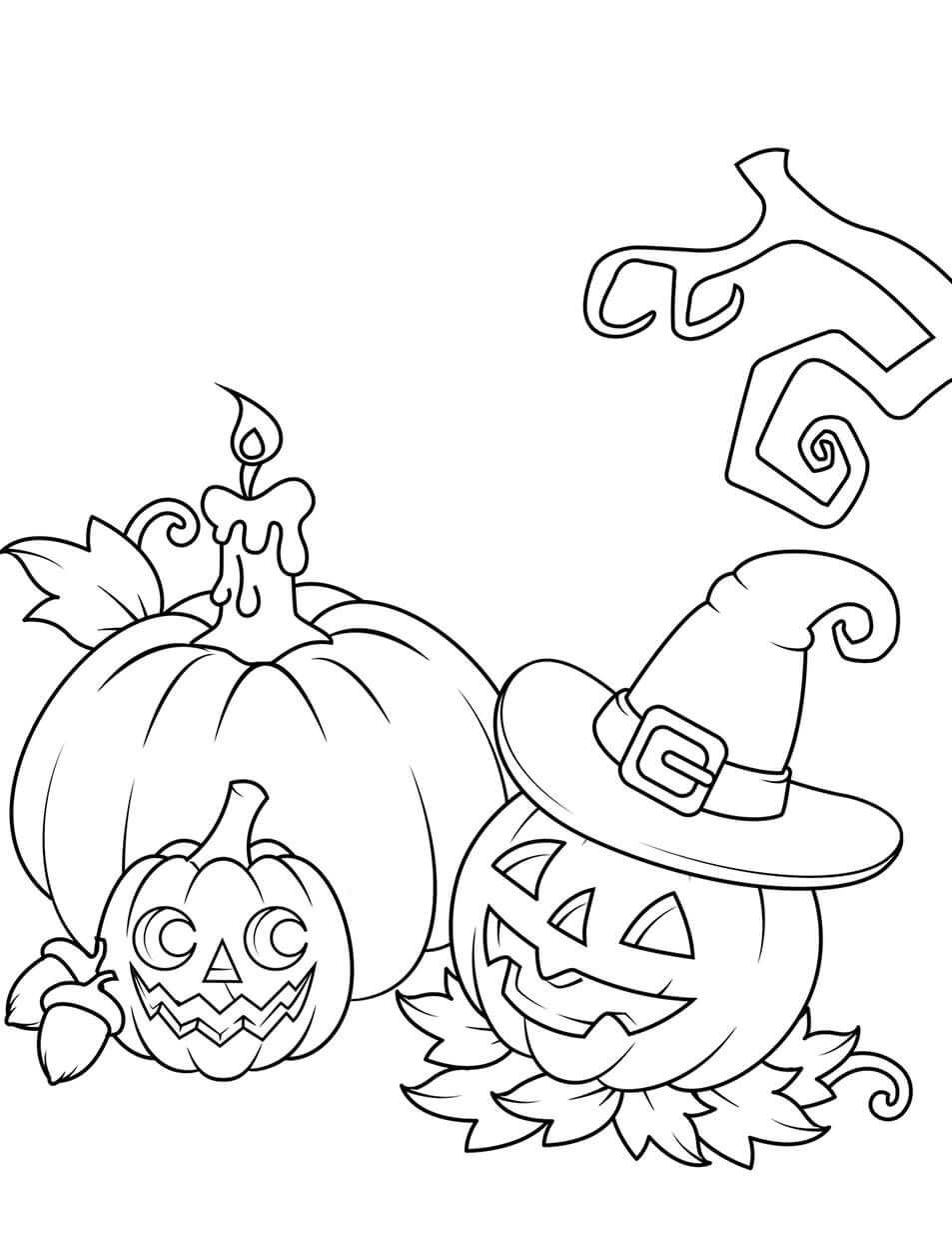 Jack o 'Lantern Y Calabaza