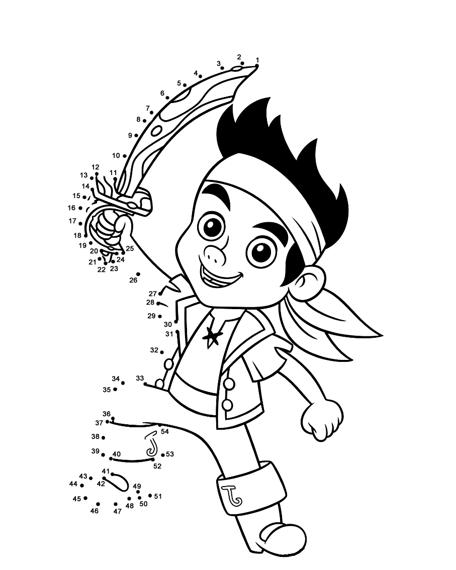 Jake Pirata Punto A Puntos