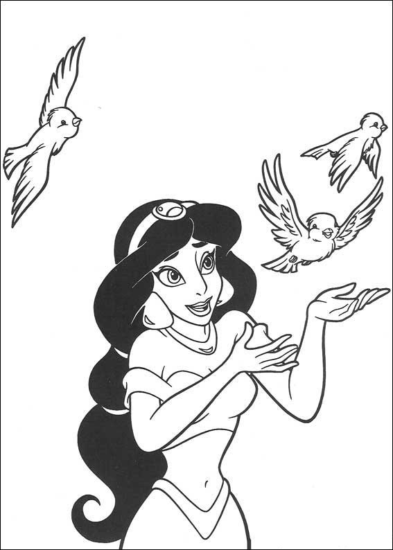 Jazmín Jugando Con Pájaros