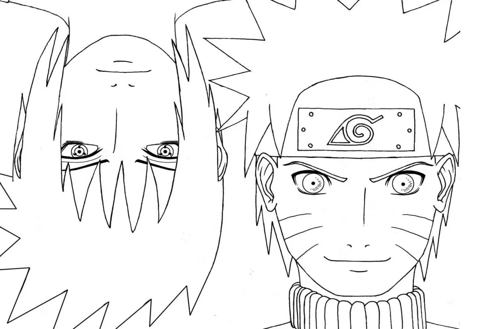 Jefe Sasuke y Naruto