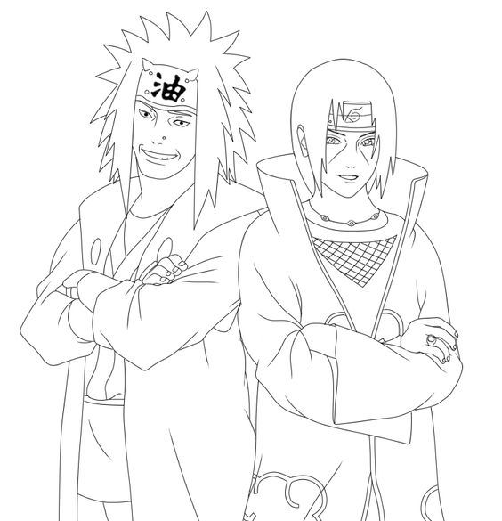 Jiraiya E Itachi