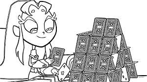 Juego De Cartas Chica Starfire