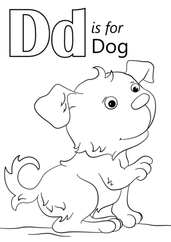 La Letra D Es Para Perro