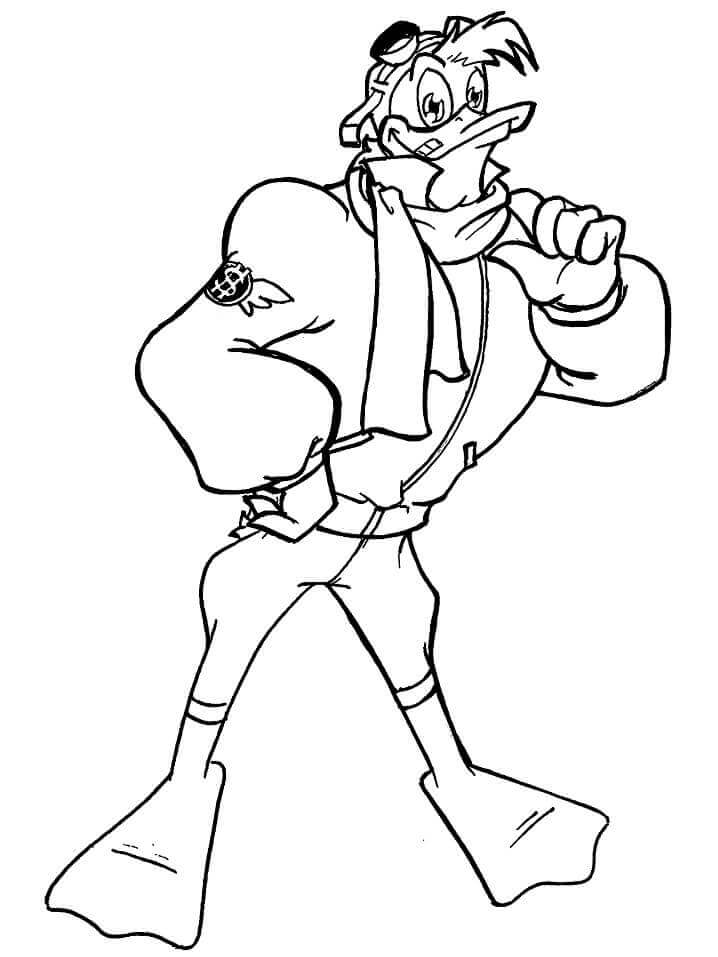 Launchpad McQuack De Ducktales