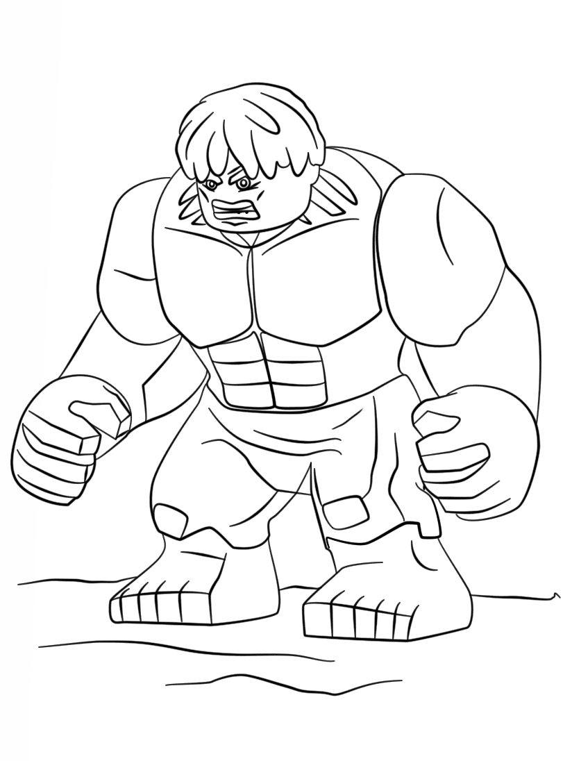 Lego Marvel Hulk