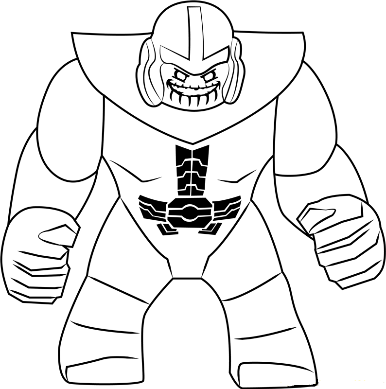Lego Thanos Sonriendo
