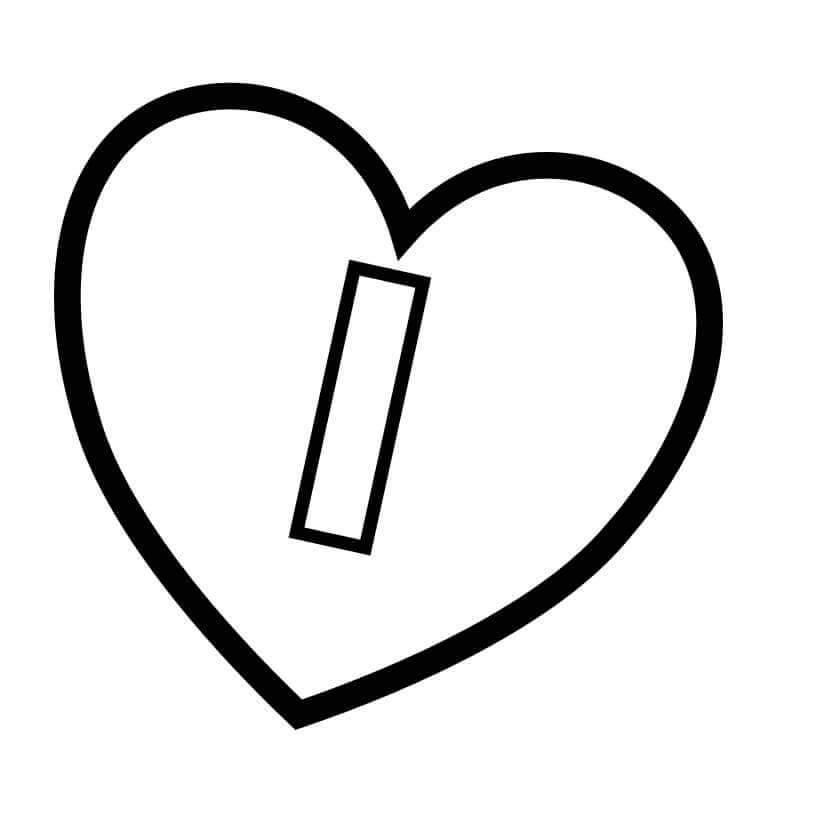 Letra I En Corazón