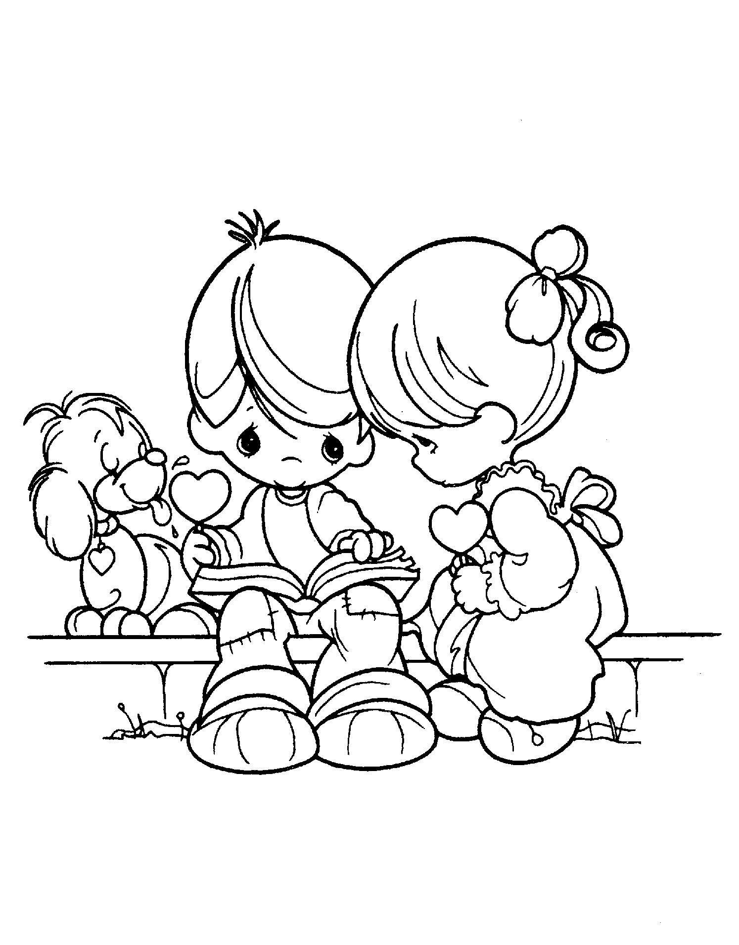 Libro De Lectura De Niño Y Niña