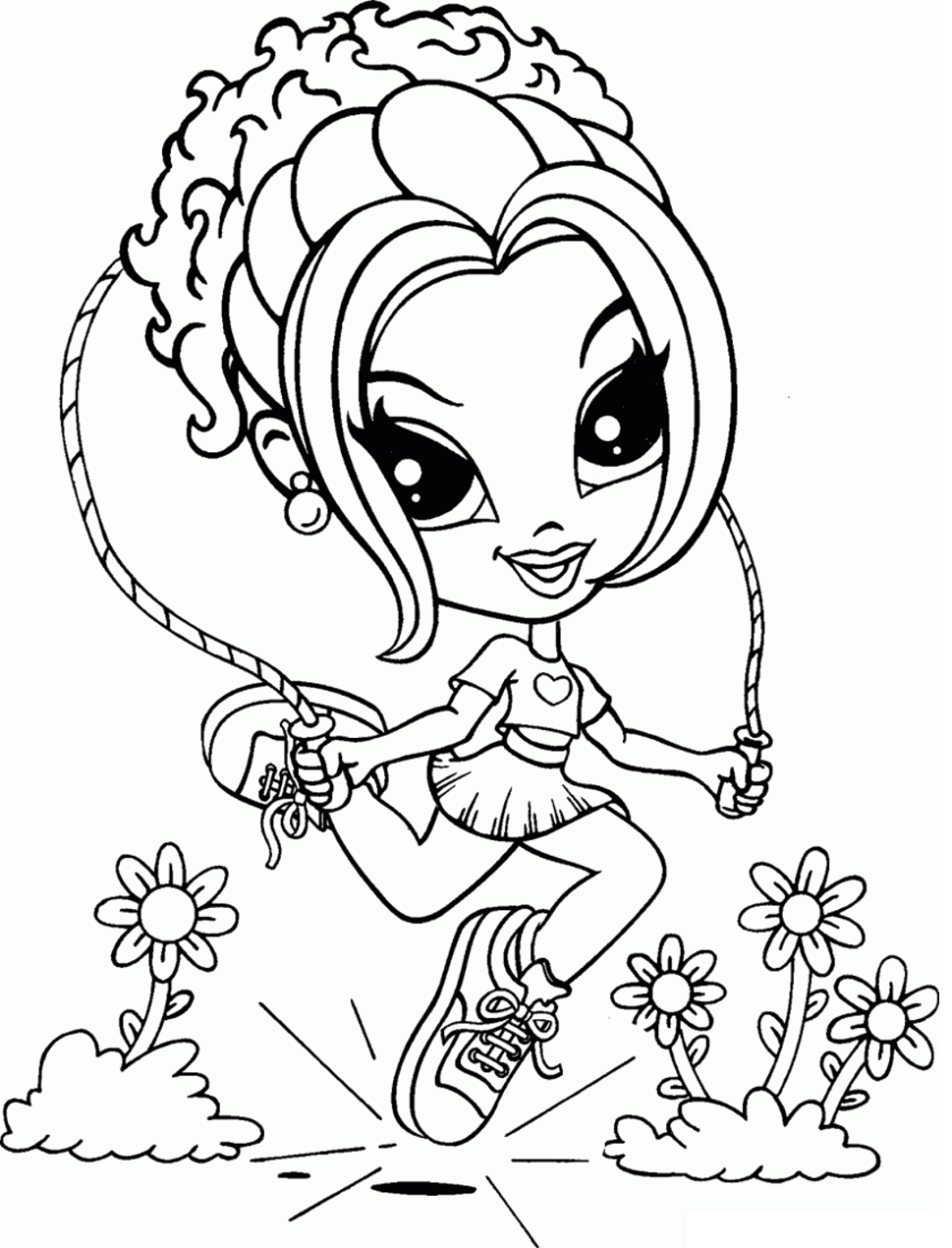 Lisa Frank Glamour Saltar A La Cuerda