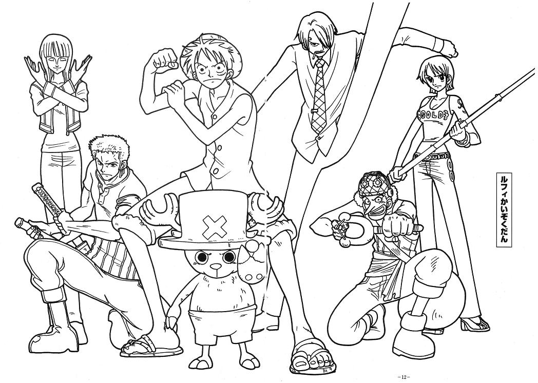 Luffy Y Su Tripulación