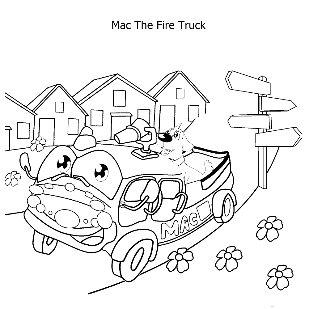Mac el Camión de Bomberos