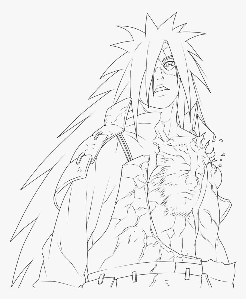 Madara con el Poder de Hashirama