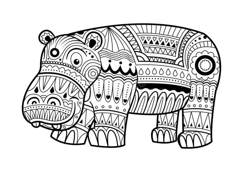 Mandala Hipopótamo