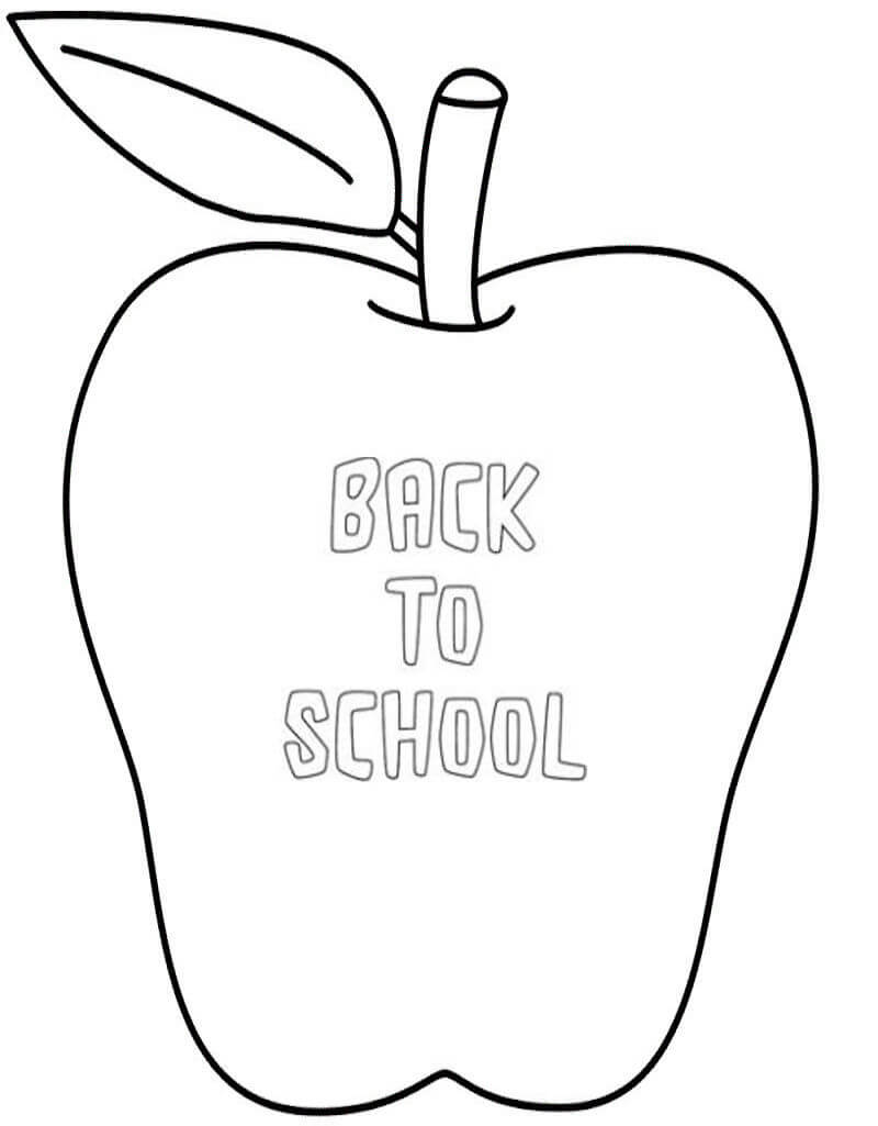 Manzana de Regreso a la Escuela