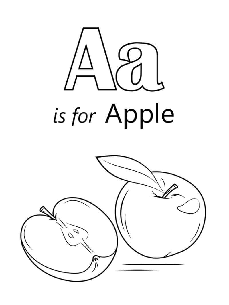 Manzana Letra A