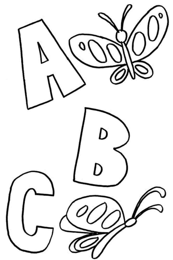 Mariposas Con ABC