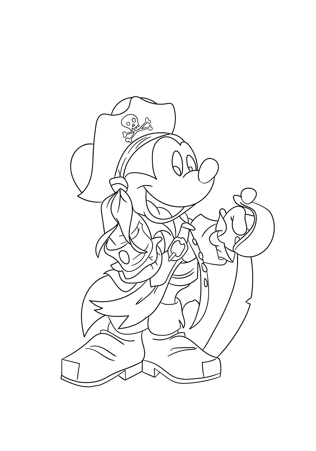 Mickey Ratón Pirata