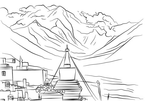 Montaña Del Everest