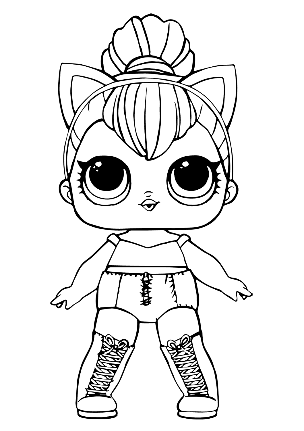 Muñeca Gatito Reina Jajaja