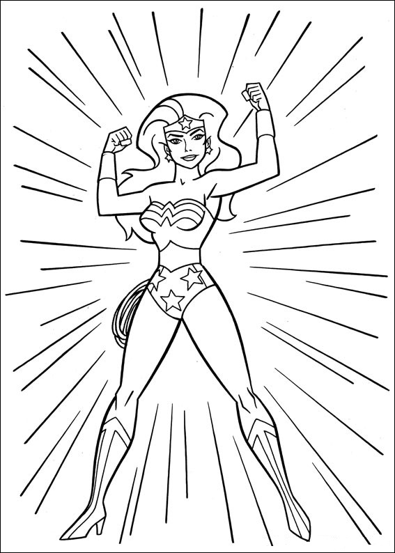 Mujer Maravilla Brillante