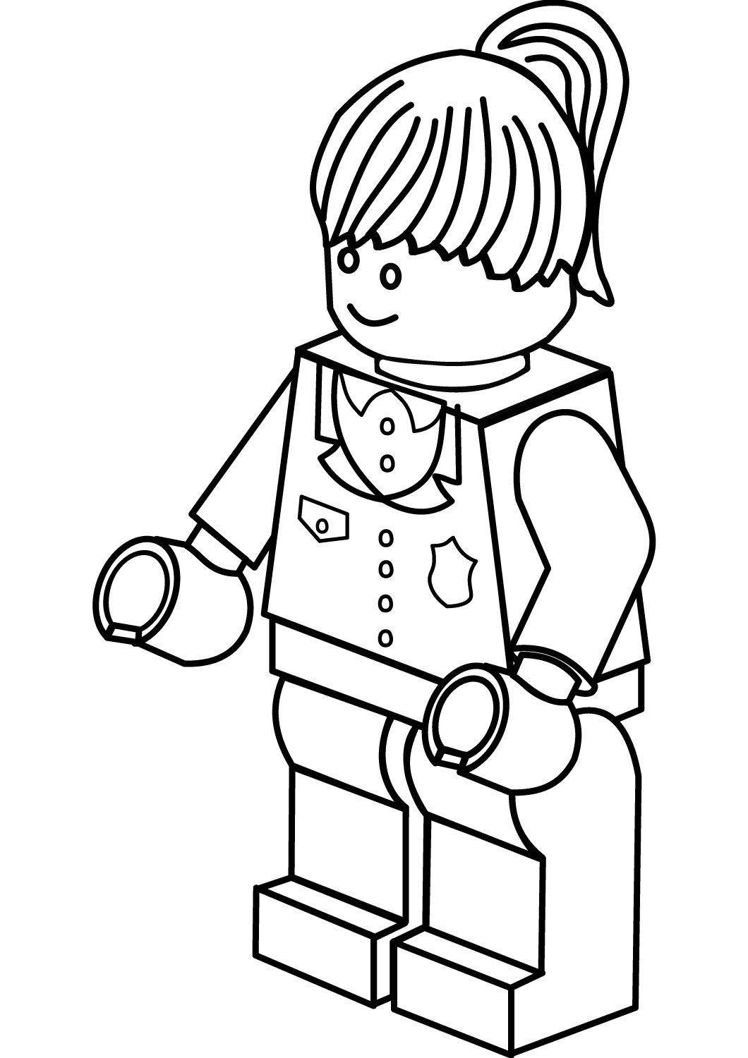 Mujer Policía Lego