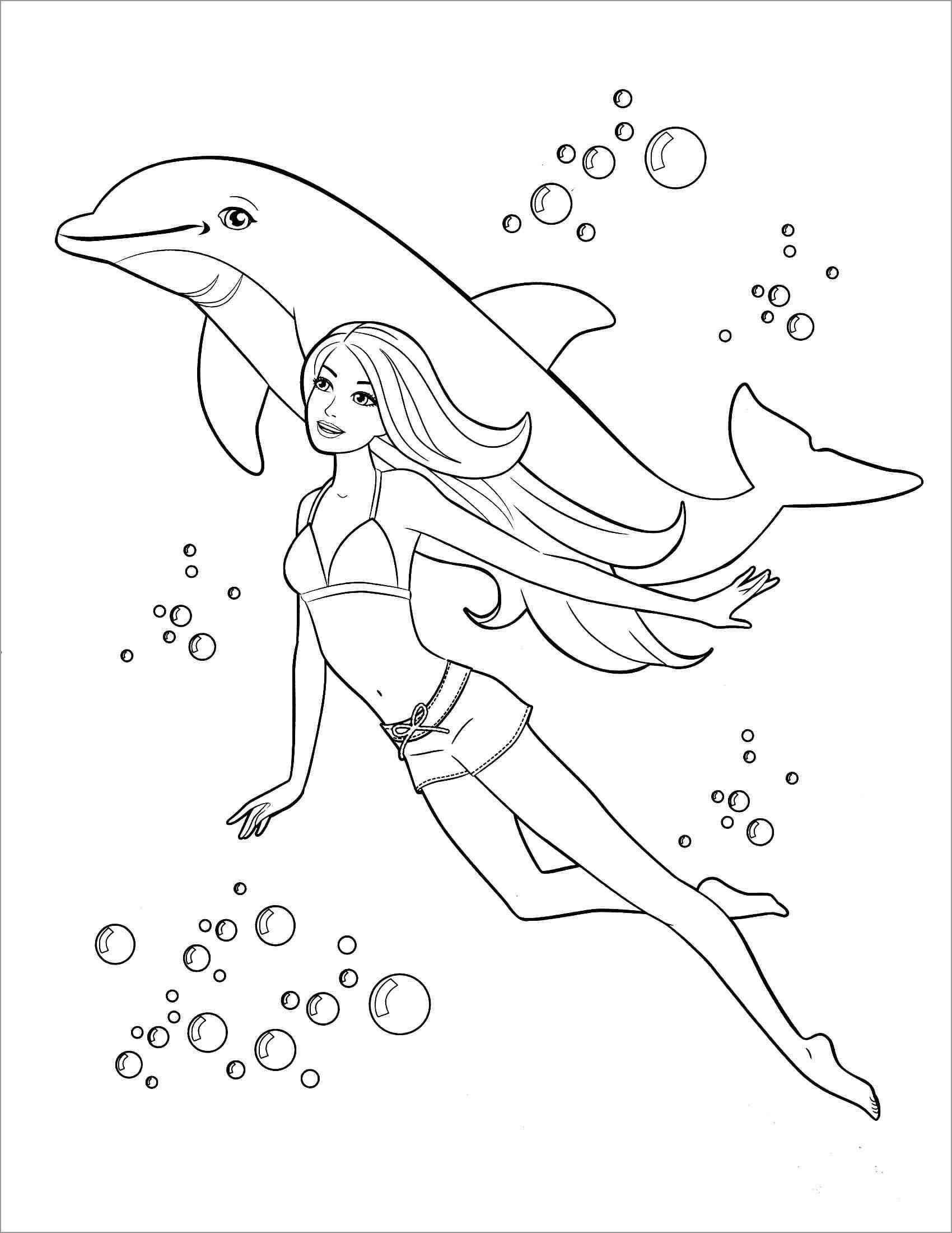 Natación de Delfines y Niñas