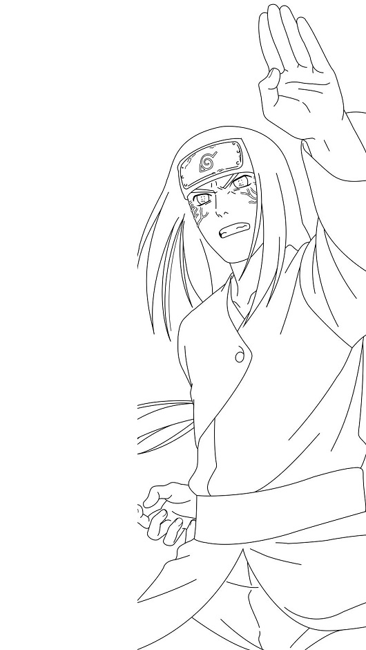 Neji Con Byakugan