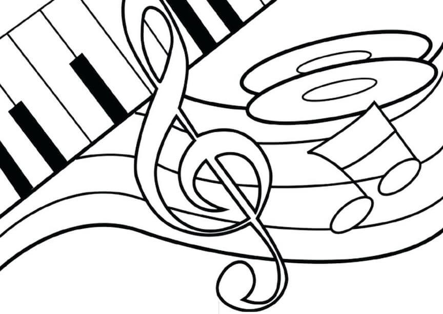 Notas de Piano en Notas Musicales