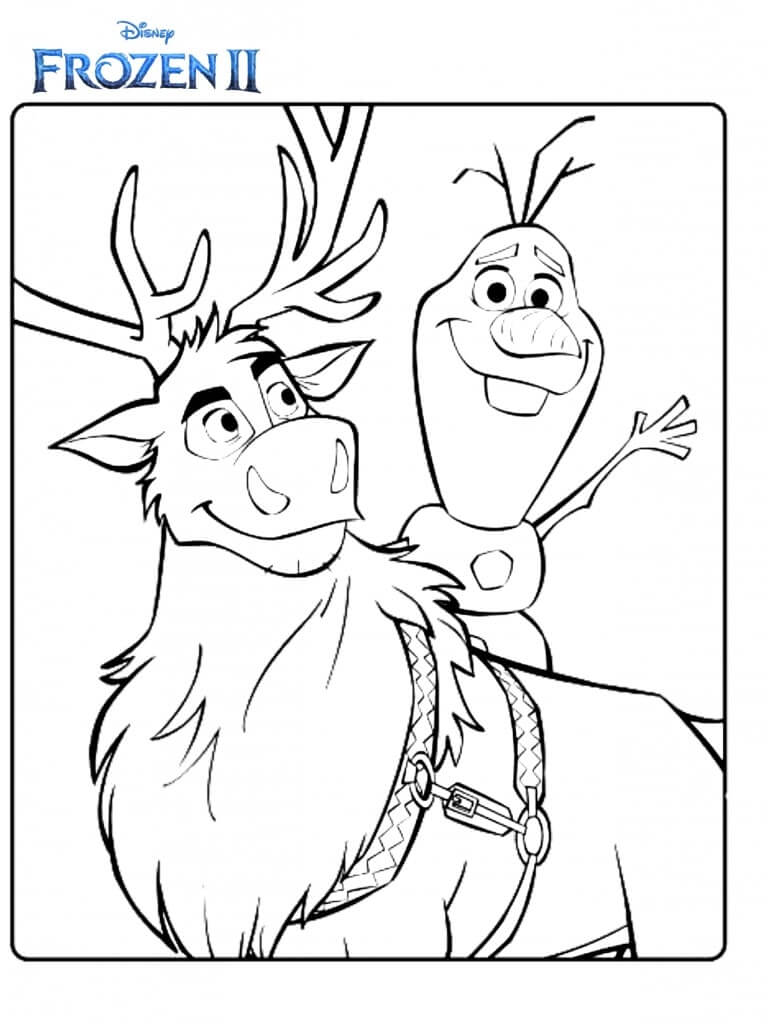 Olaf Y Sven Congelado 2