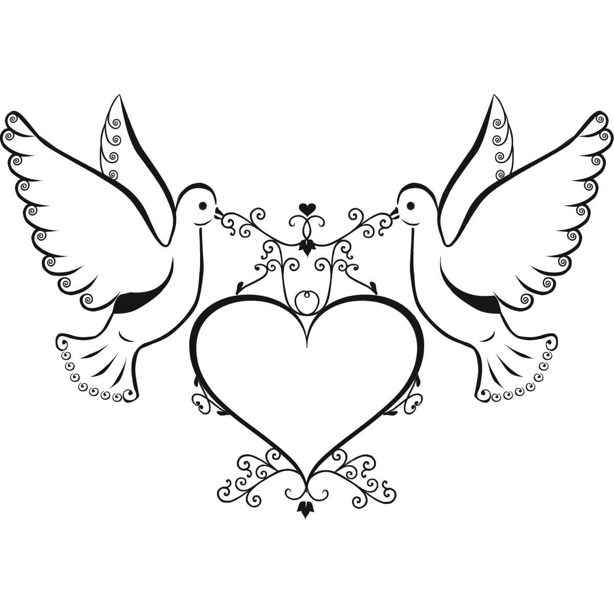 Paloma Con Corazón