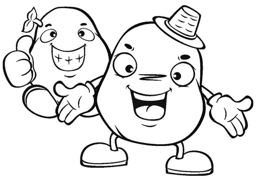 Papa Feliz de Dibujos Animados