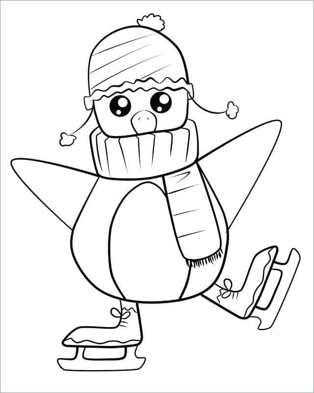 Patinaje Sobre Hielo Pingüino