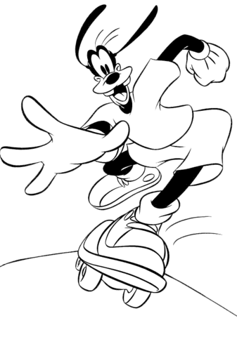 Patinaje Sobre Ruedas Goofy
