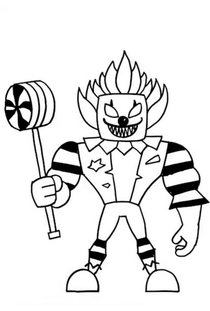 Payaso Roblox con Pistola