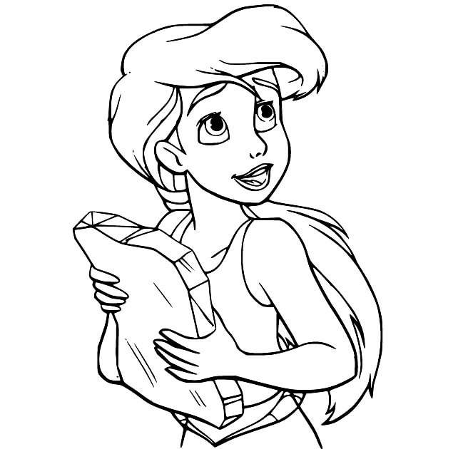 Pequeña Ariel Linda