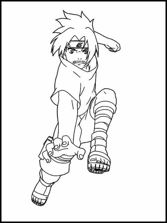 Pequeño Uchiha Sasuke