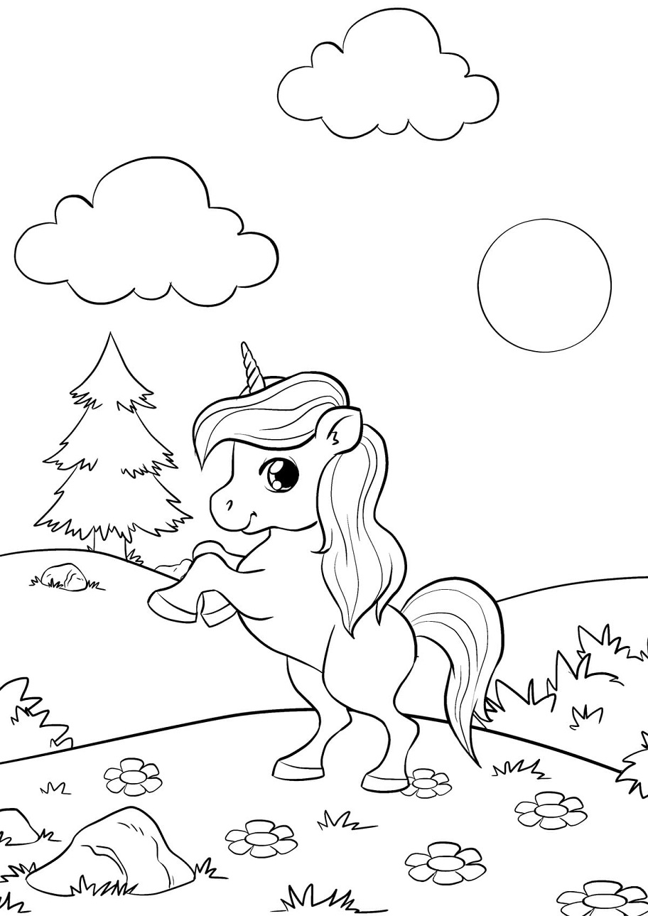 Pequeño Unicornio Linda
