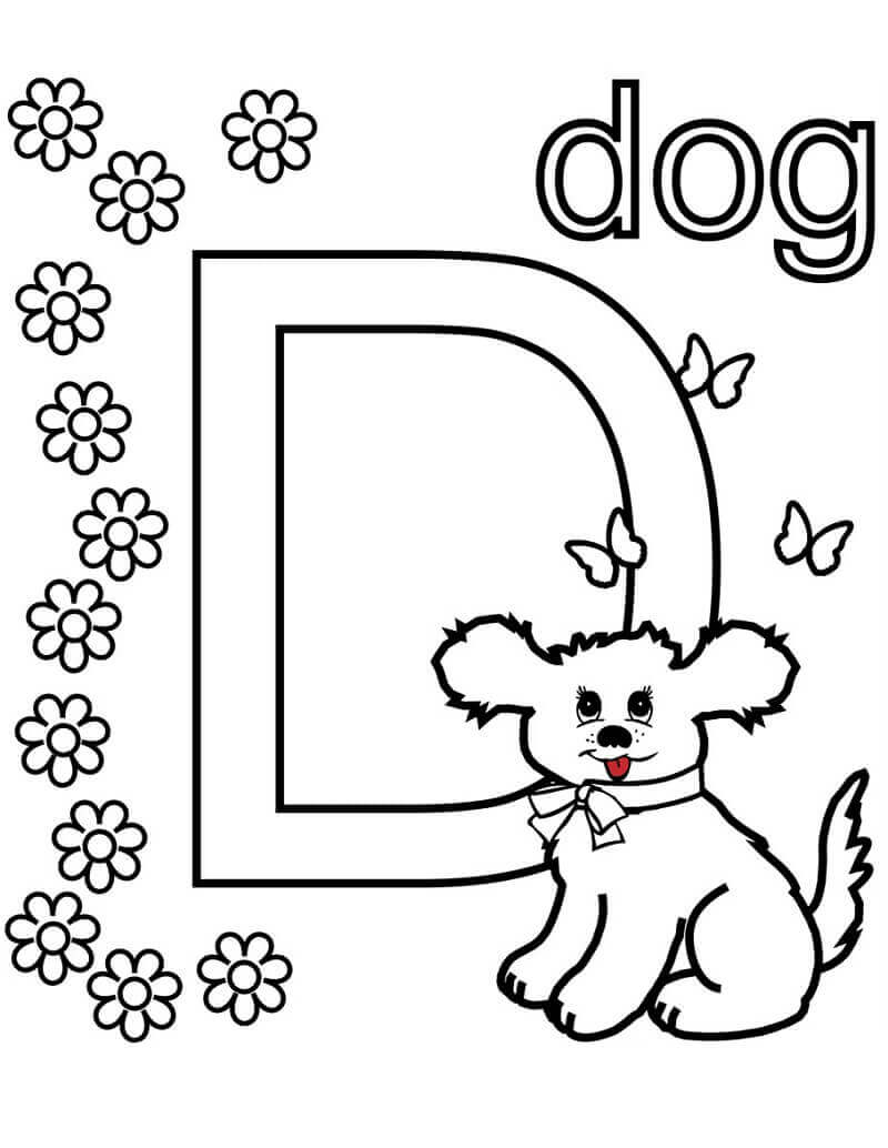 Perro Letra D 1
