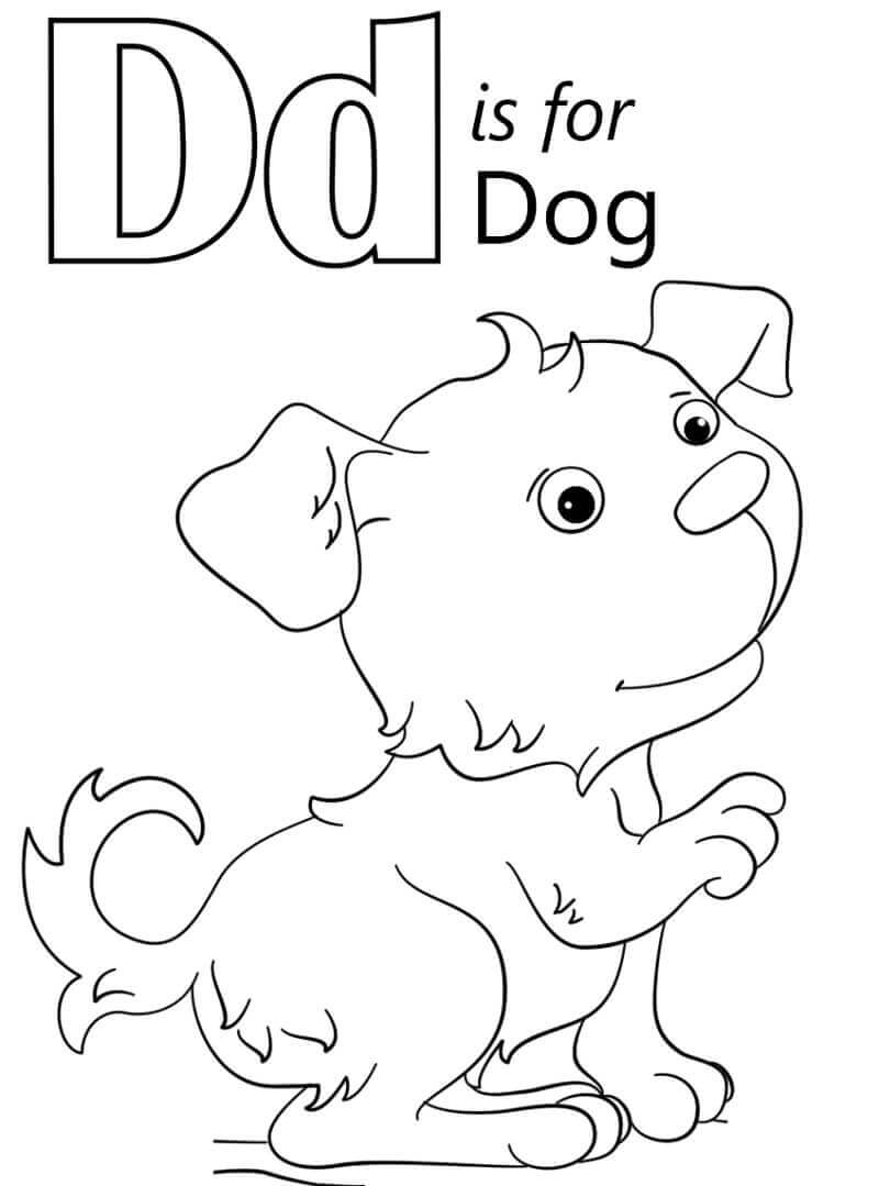 Perro, Letra D