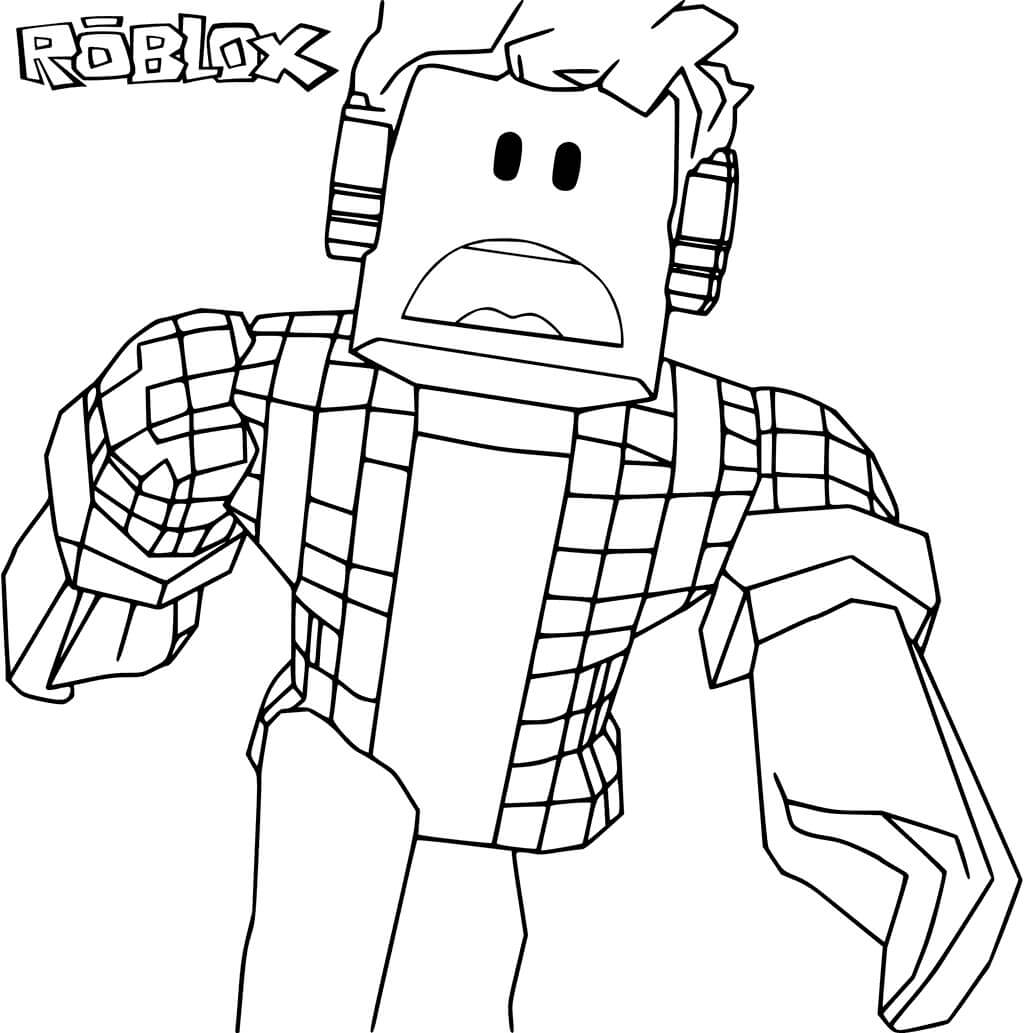 Personaje Roblox Corriendo