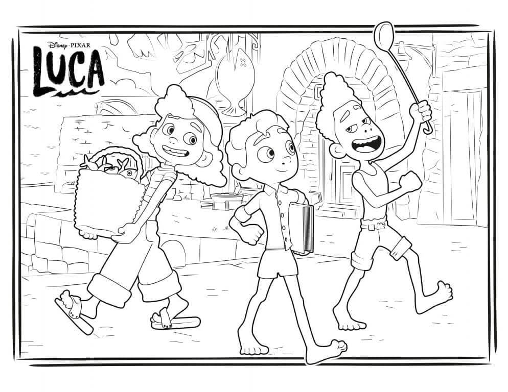 Personajes de Luca