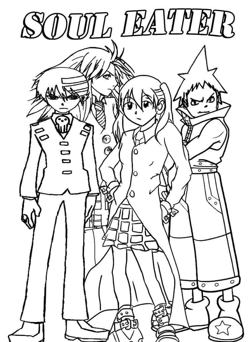 Personajes De Películas De Soul Eater